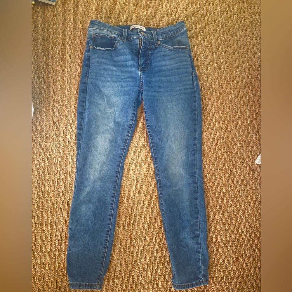 Lucky Brand Women's Dark Blue Skinny Jeans